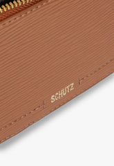 BOLSA TIRACOLO PEQUENA TINA MARROM S 50015 0712 0062 SCHUTZ