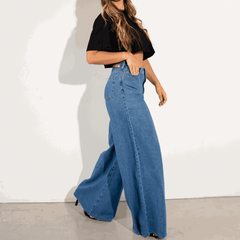 CALÇA JEANS PANTALONA MEDIA ESSENTIALS 8238 ALCANCE