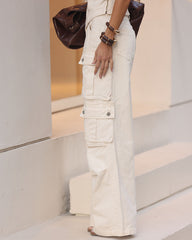 CALÇA JEANS CARGO UTILITY AVEIA 9752 ALCANCE