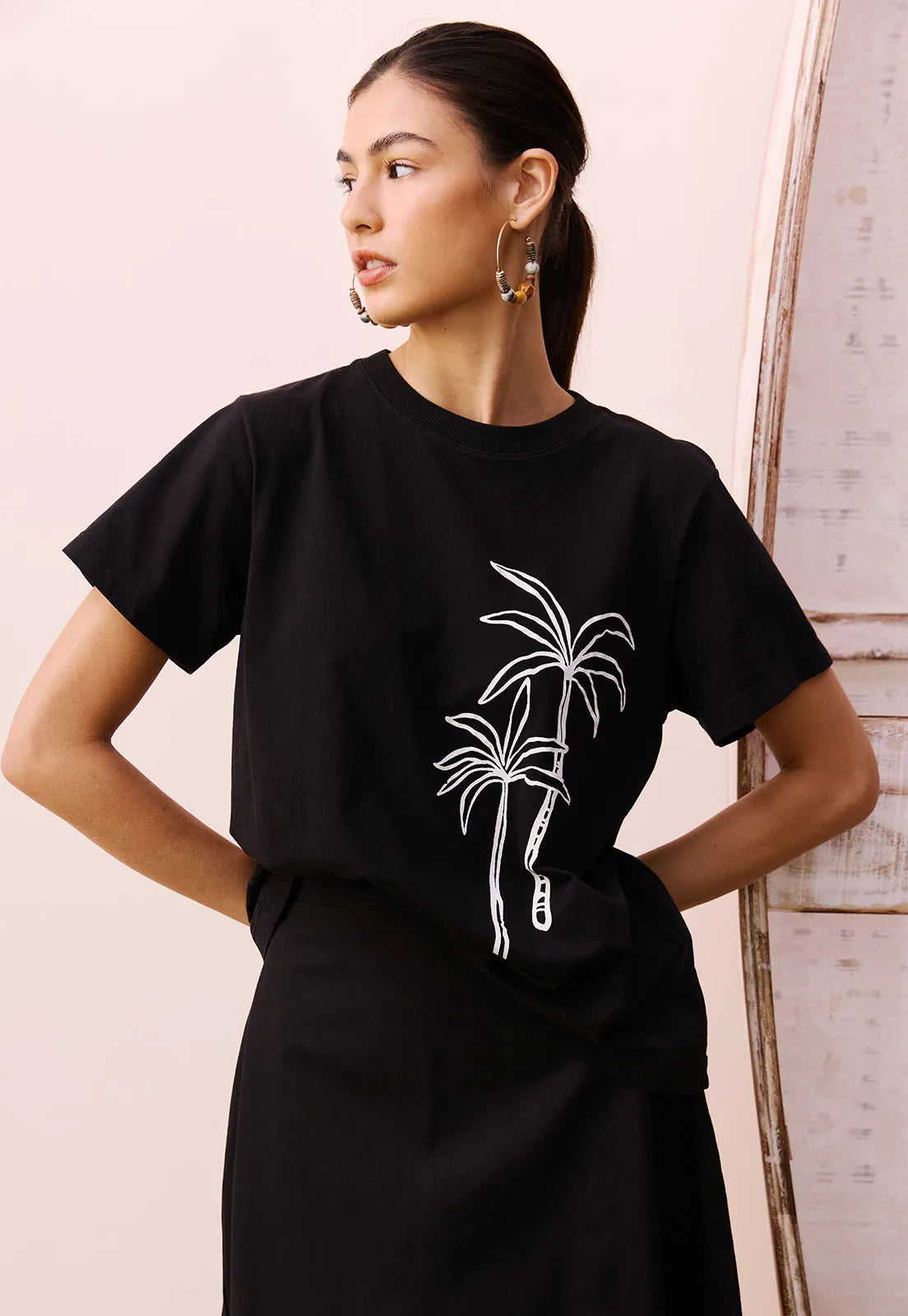 BLUSA T-SHIRT SILK 105665 CACAY