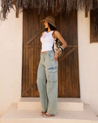 Calça Feminina Alcance ref. CALCA JEANS - VintedoisK