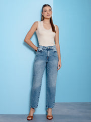 CALÇA JEANS MOM NEW DENIM 401309 SKENN
