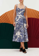 VESTIDO BOJO ESTRUTURADO SAIA 102377 CACAY