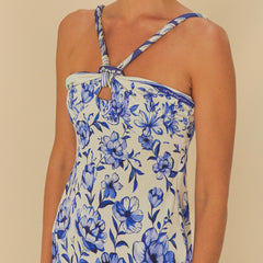 Vestido Midi Jardim De Porcelana 339597 Farm Rio