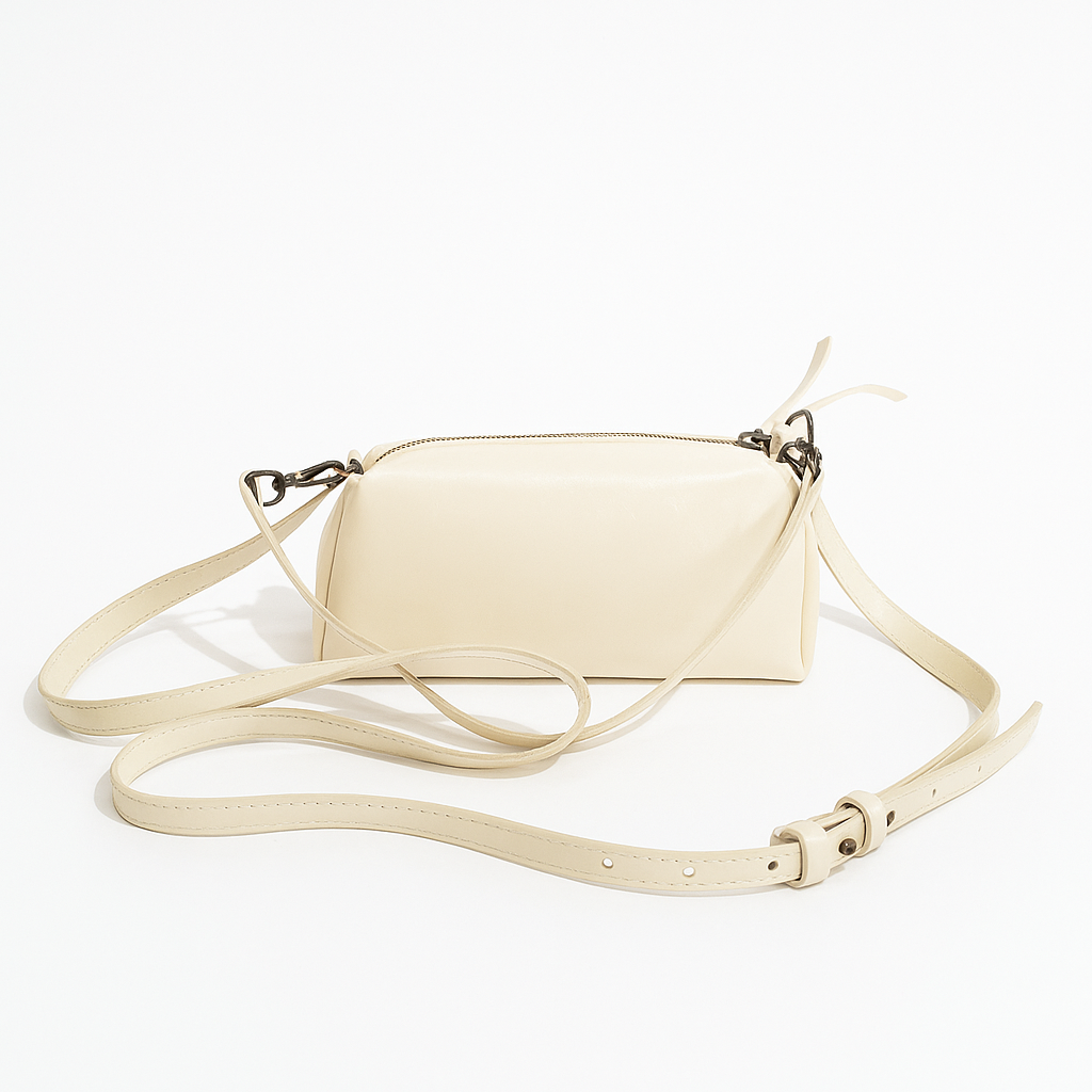 BOLSA TIRACOLO MODERNA TACHAS BRANCA C 50002 0140 0002 ANACAPRI Imagem secundária do produto