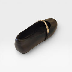 SAPATILHA PRETA TIRA BRILHO A 13457 0042 0001 AREZZO