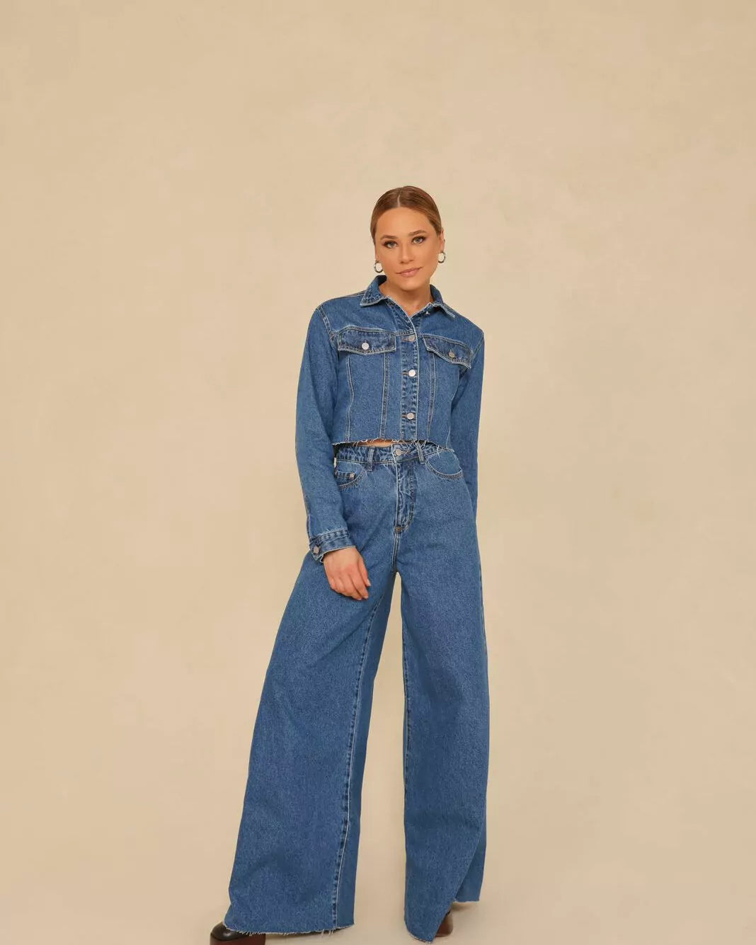 Jaqueta Feminino Alcance ref. JAQUETA JEANS - VintedoisK