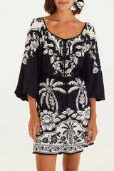 VESTIDO CURTO MG GUANACASTE 342539 FARM RIO
