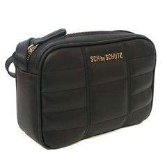 BOLSA TIRACOLO PRETA MATELASSE QUADRADA S 50010 0619 0001 SCHUTZ - Vintedoisk