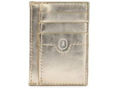 PORTA CARTÃO PESPONTADO DOURADO C 46018 1723 0005 ANACAPRI