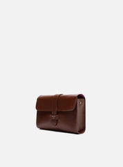 BOLSA TIRACOLO MARROM ESCURO UVA BETINA PEQUENA A 50021 0639 0084 AREZZO