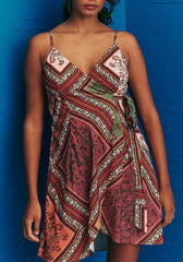 Vestido Curto Cachecouer Estamp 103162 Cacay