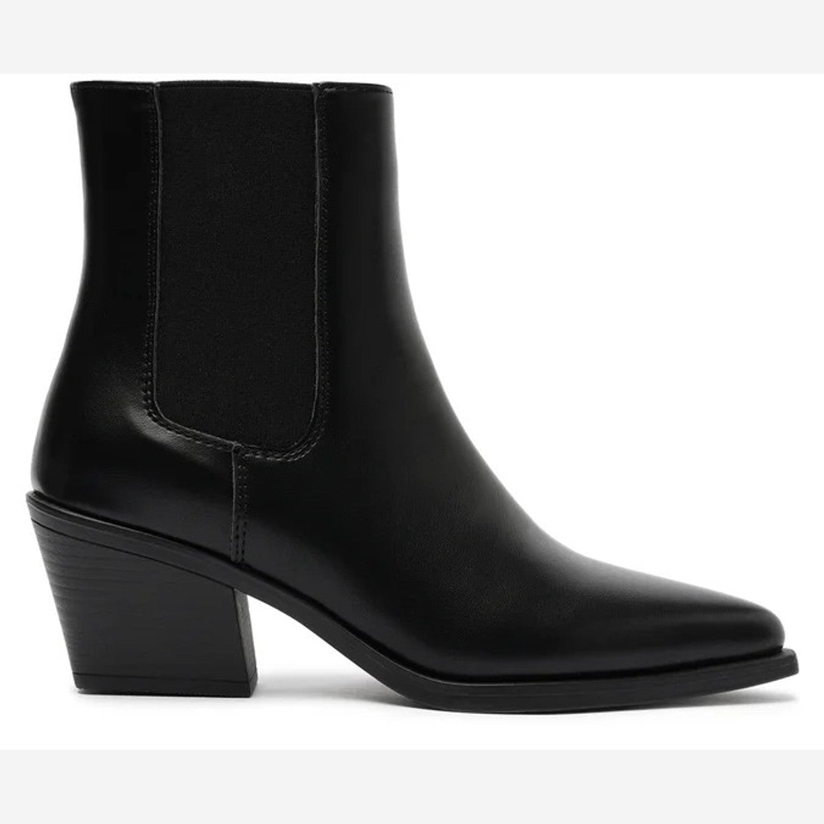 BOTA SALTO BLOCO CHELSEA PRETA C 30678 0002 0002 ANACAPRI Imagem principal do produto