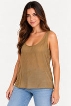 BLUSA REGATA ALÇA LARGA CETIM 1577 AISHTY