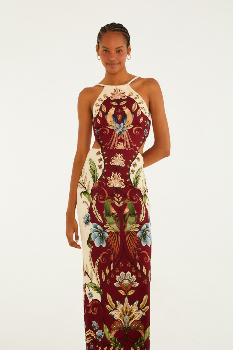 Vestido Feminino Farm rio ref. VESTIDO MIDI - VintedoisK