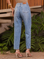 Calça Feminina SKENN ref. JEANS MOM - VintedoisK