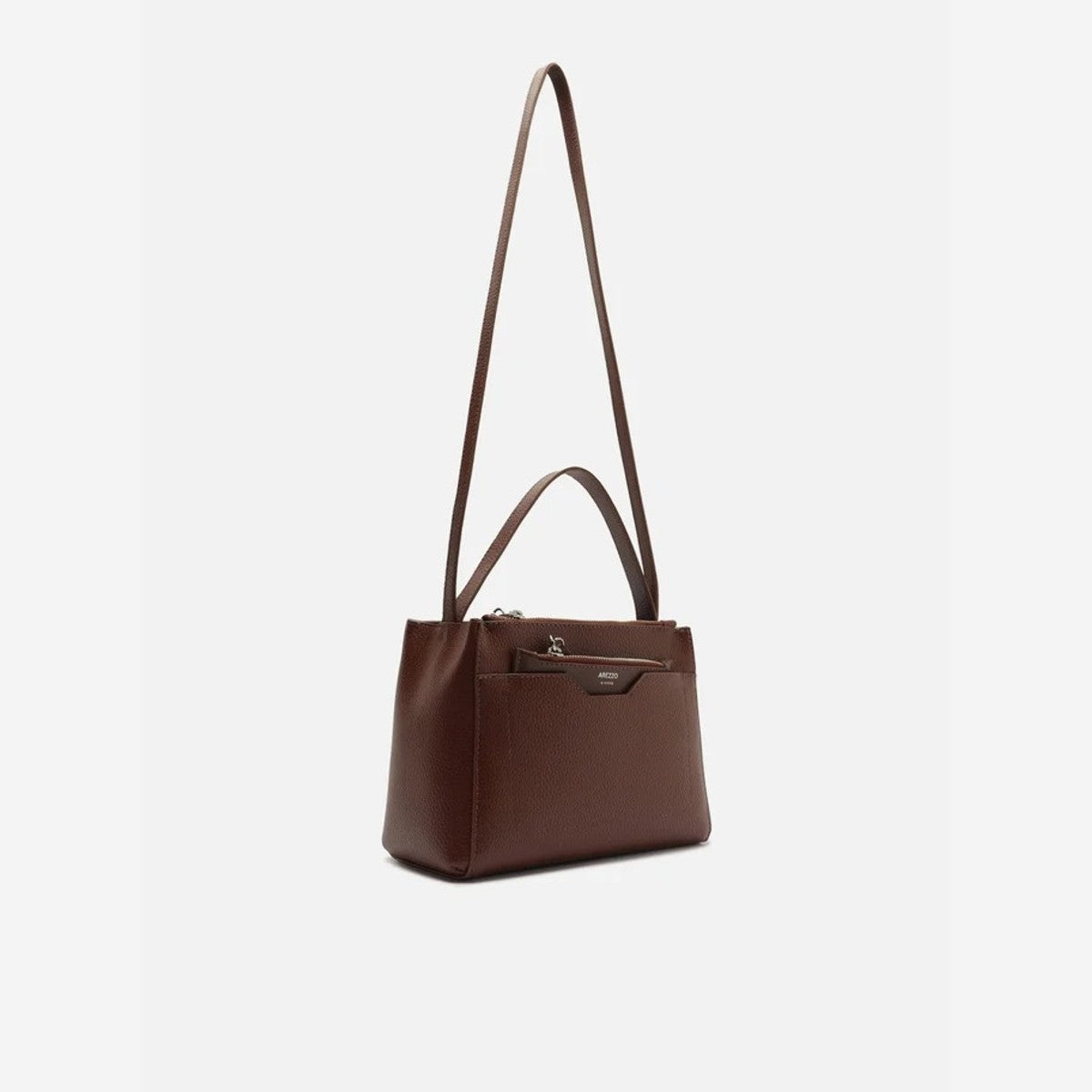 BOLSA TOTE MARROM MÉDIA METAIS A 58100 0498 0064 AREZZO