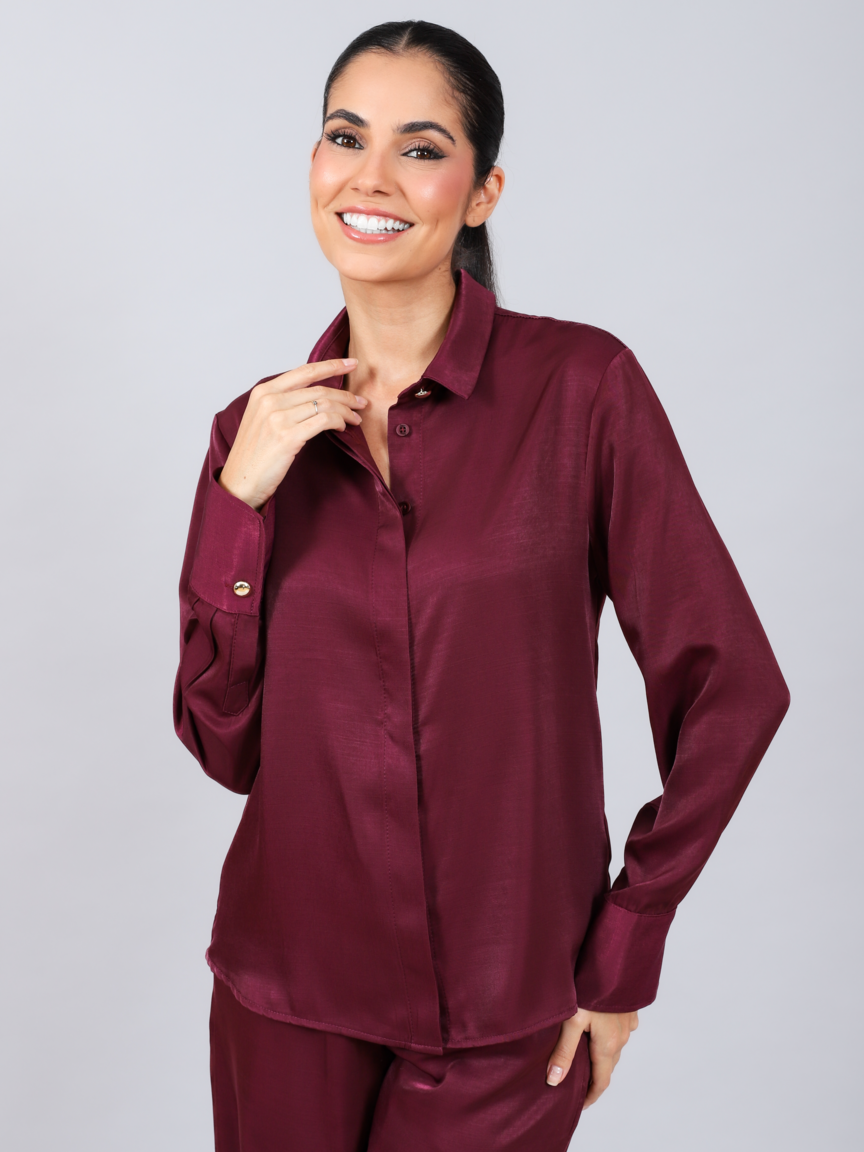 Camisa Feminino SKENN ref. CAMISA CETIM - VintedoisK