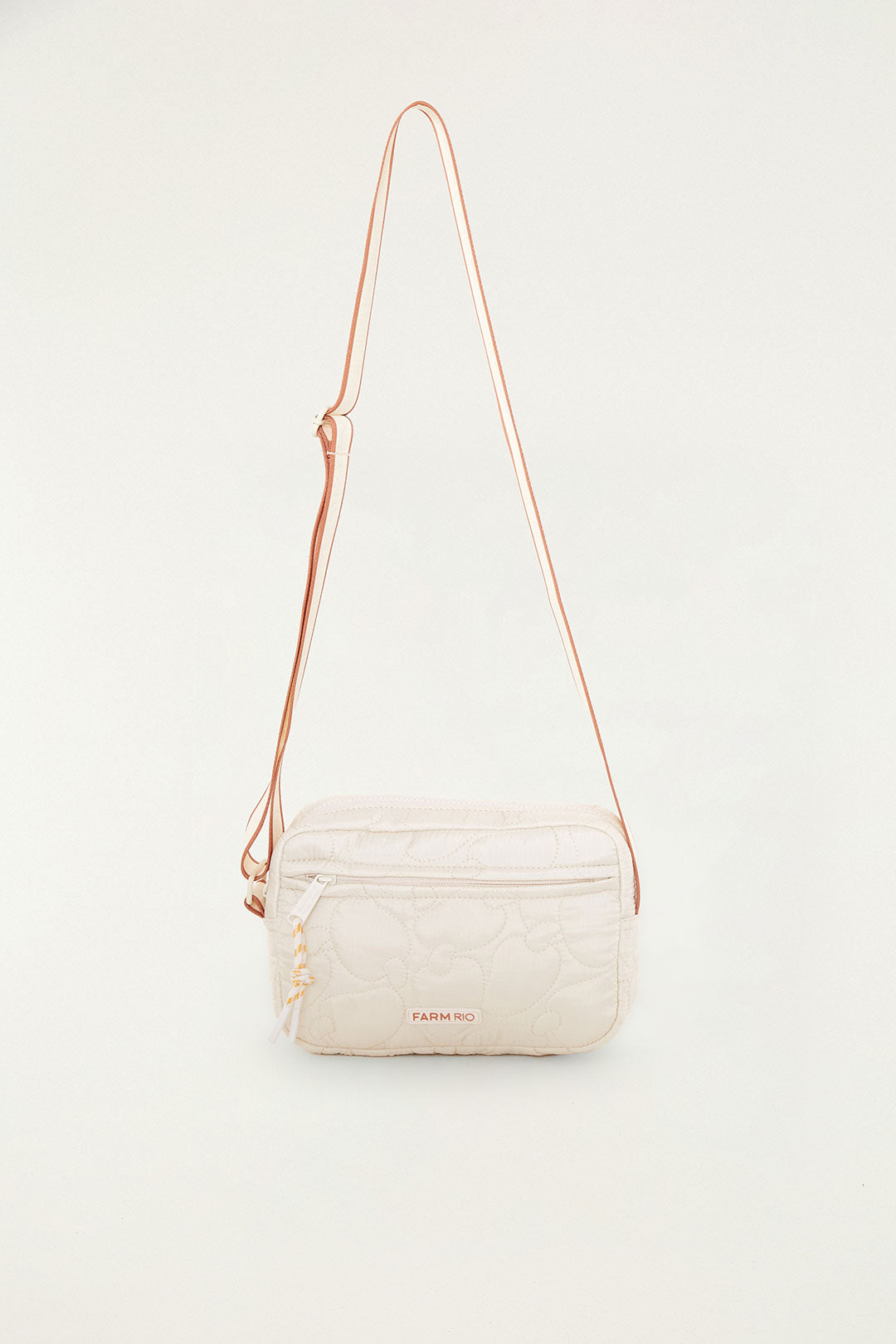 BOLSA FARM ZIRIGUIDUM LISOS PUFFER BEGE 78328329R FARM