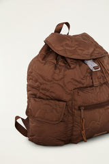 BOLSA FARM PIPOCA LISOS PUFFER MARROM TE 78328305B FARM