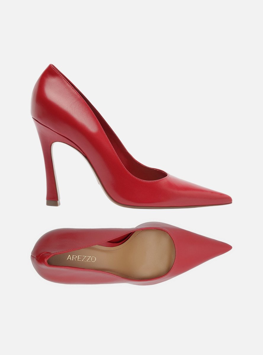 Sapato Feminino Arezzo ref. SCARPIN VERMELHO - VintedoisK