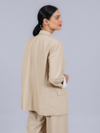Blazer alfaiataria manga estampada 393803 Skenn lateral perfil