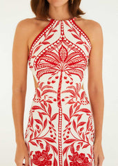 VESTIDO MIDI COQUEIRO DE FLOR 351511 FARM RIO