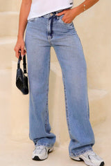 CALÇA JEANS WIDE LEG BARRA NORMAL CAFEM00042 REVANCHE