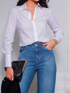Camisa Feminina SKENN ref. CAMISA TRICOLINE - VintedoisK