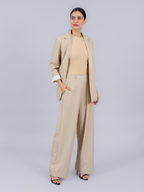 Calça Feminina SKENN ref. CREPE LIST - VintedoisK