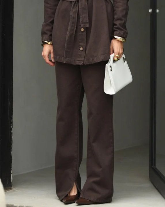 Calça Feminina Alcance ref. JEANS RETA - VintedoisK