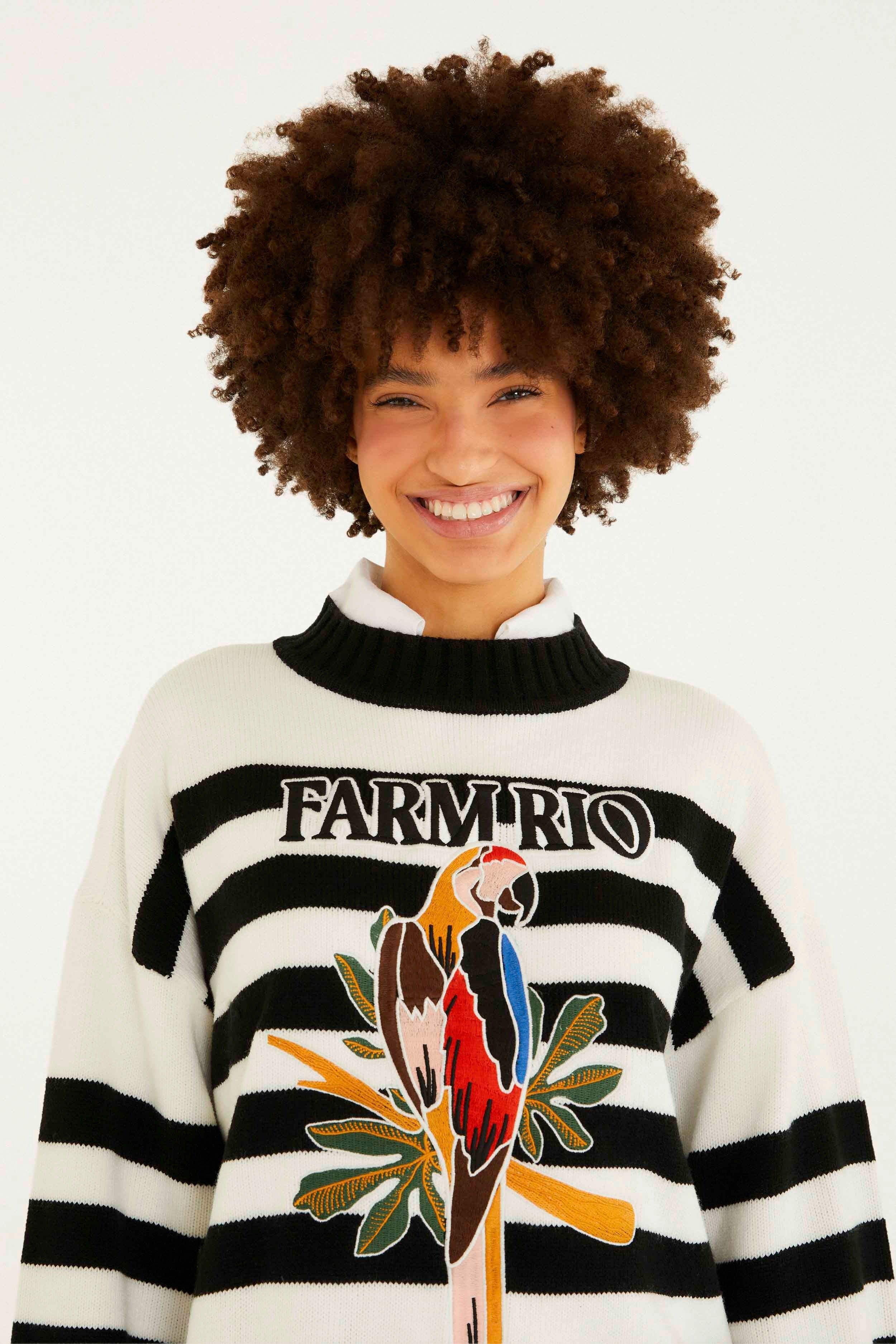 Blusa Feminina Farm rio ref. BLUSA PULL - VintedoisK
