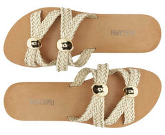 RASTEIRA TIRA TRANÇADA BRANCA C 30014 0479 0002 ANACAPRI