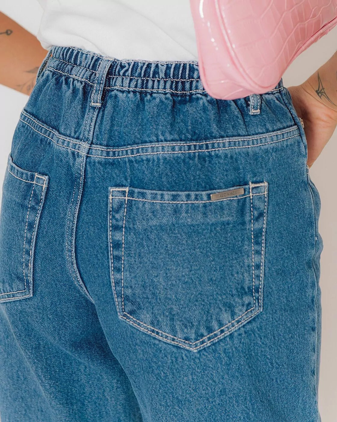 Calça Feminina Alcance ref. JEANS JOGGER - VintedoisK