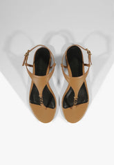 SANDÁLIA RASTEIRA KATE COURO MARROM S 21151 0240 0002 SCHUTZ