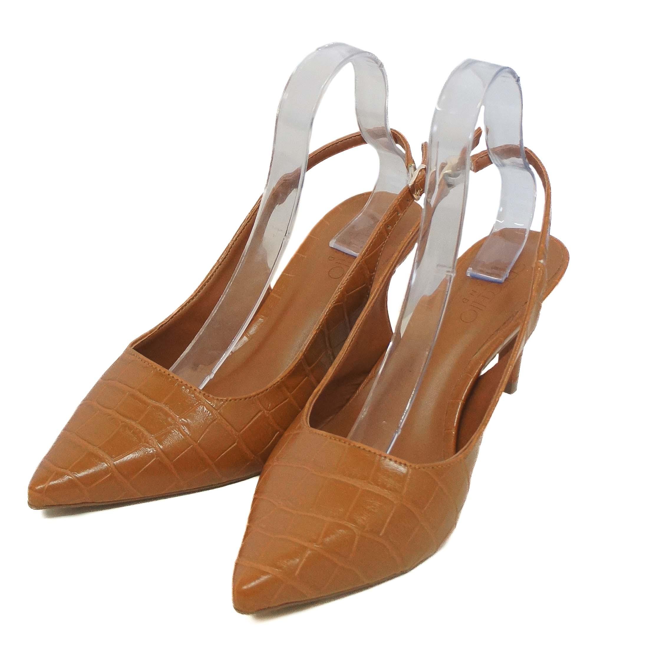 SCARPIN SOPHIA CROCO MARROM 259 SPECCHIO - Vintedoisk