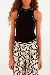 BLUSA REGATA RIB FRANZIDO 352404 FARM RIO