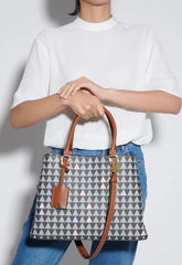 BOLSA TOTE LARA NEW TRIANGLE PRETA S 50018 1188 0008 SCHUTZ