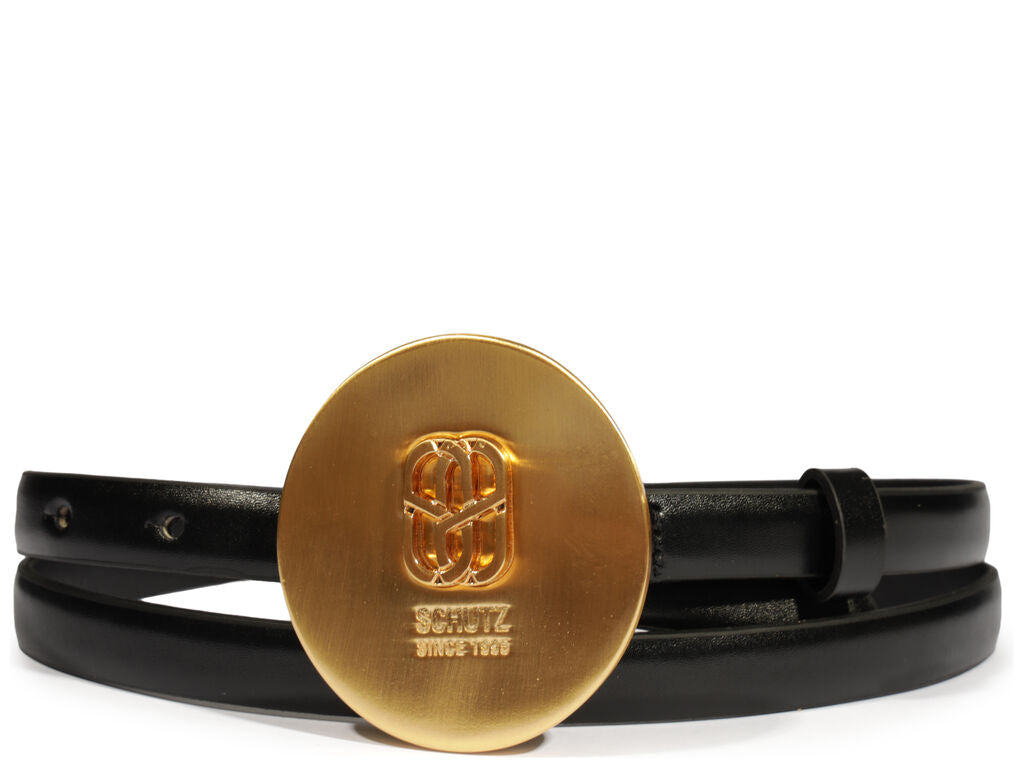 CINTO FINO PRETO MEDALHÃO S 43001 0171 0001 SCHUTZ Imagem principal do produto