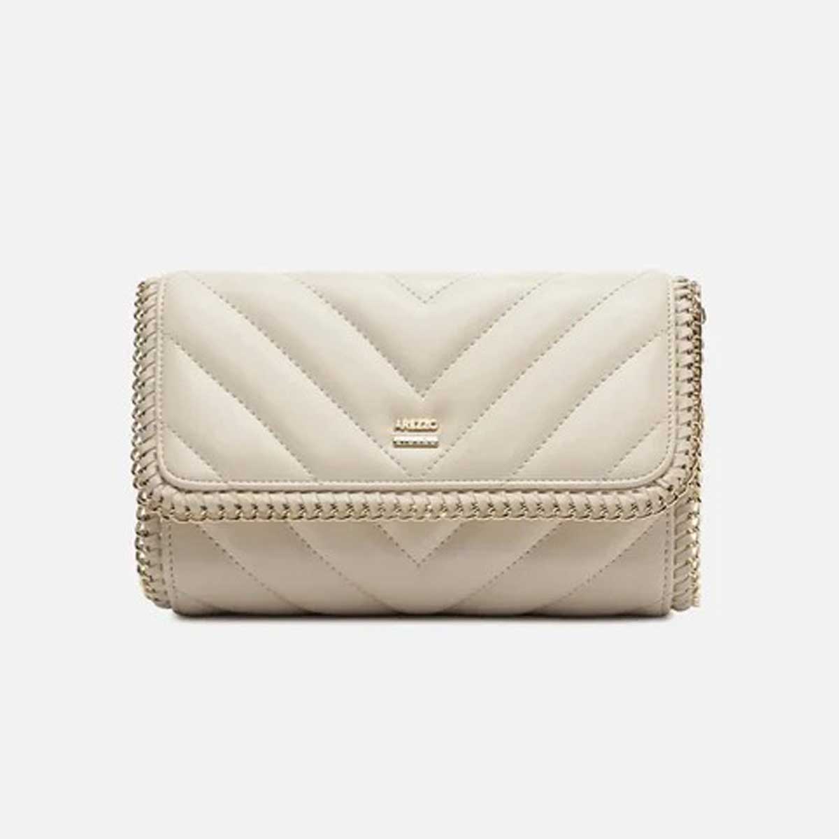 BOLSA TIRACOLO OFF PEQUENA MATELASSÊ CORRENTE A 57100 1798 0016 AREZZO