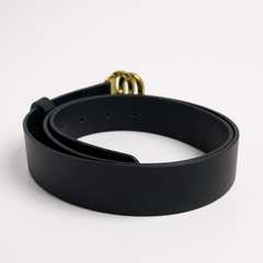 CINTO EMBLEM COURO PRETO S 43001 0002 0082 SCHUTZ