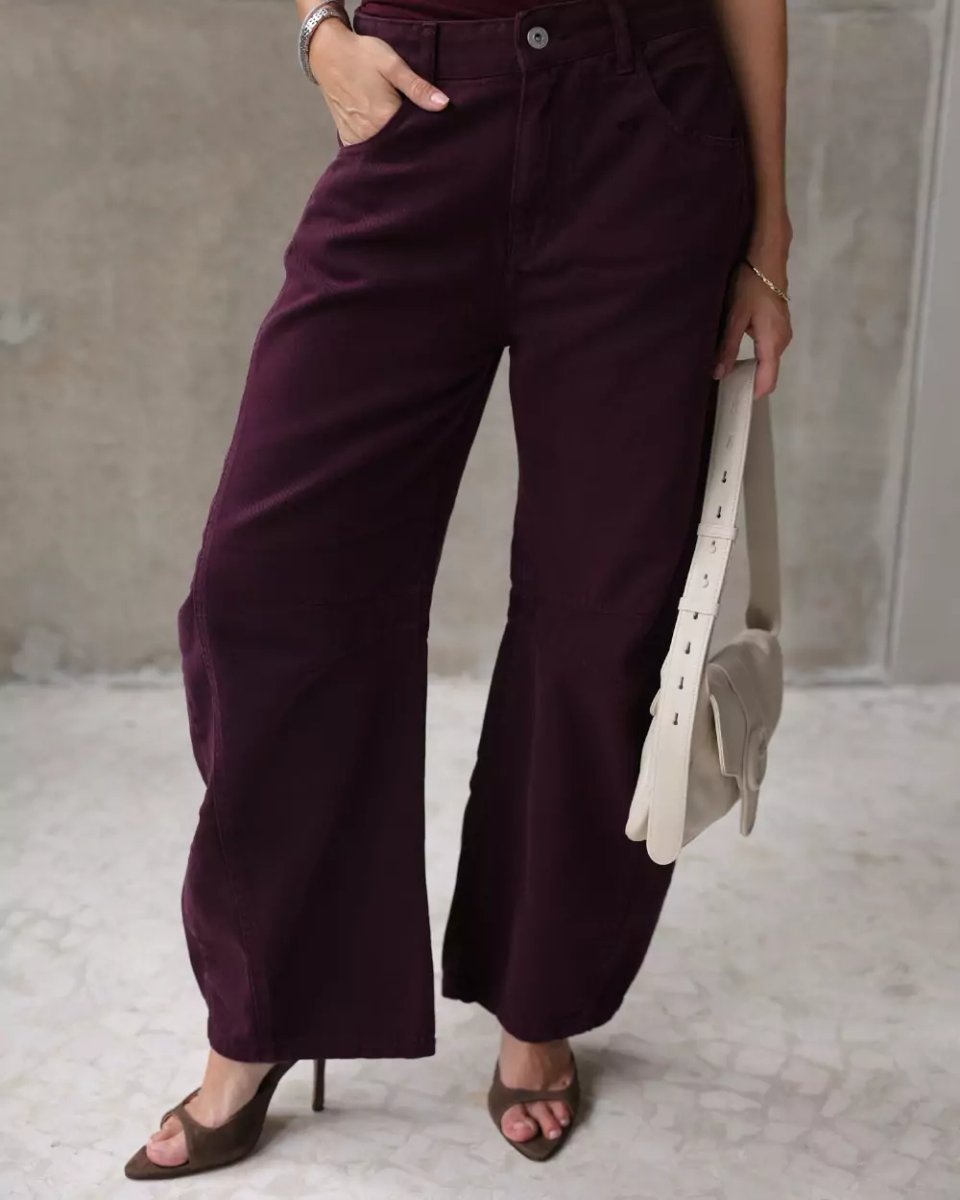 Calça Feminina Alcance ref. JEANS BARREL - VintedoisK