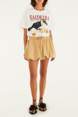 BLUSA T-SHIRT MEDIA SAIDERA 348439 FARM RIO