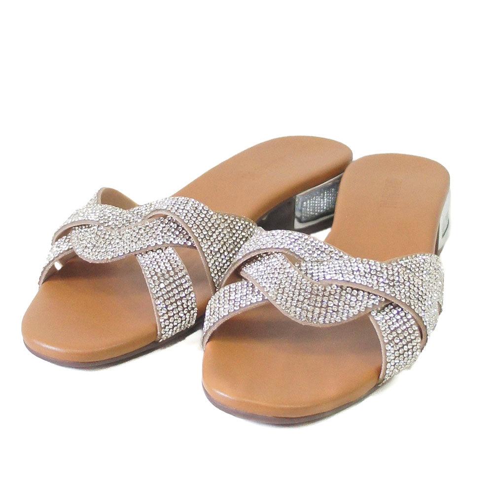 SANDÁLIA MULE NUDE ENTRELAÇADA C 30114 0076 0001 ANACAPRI - Vintedoisk