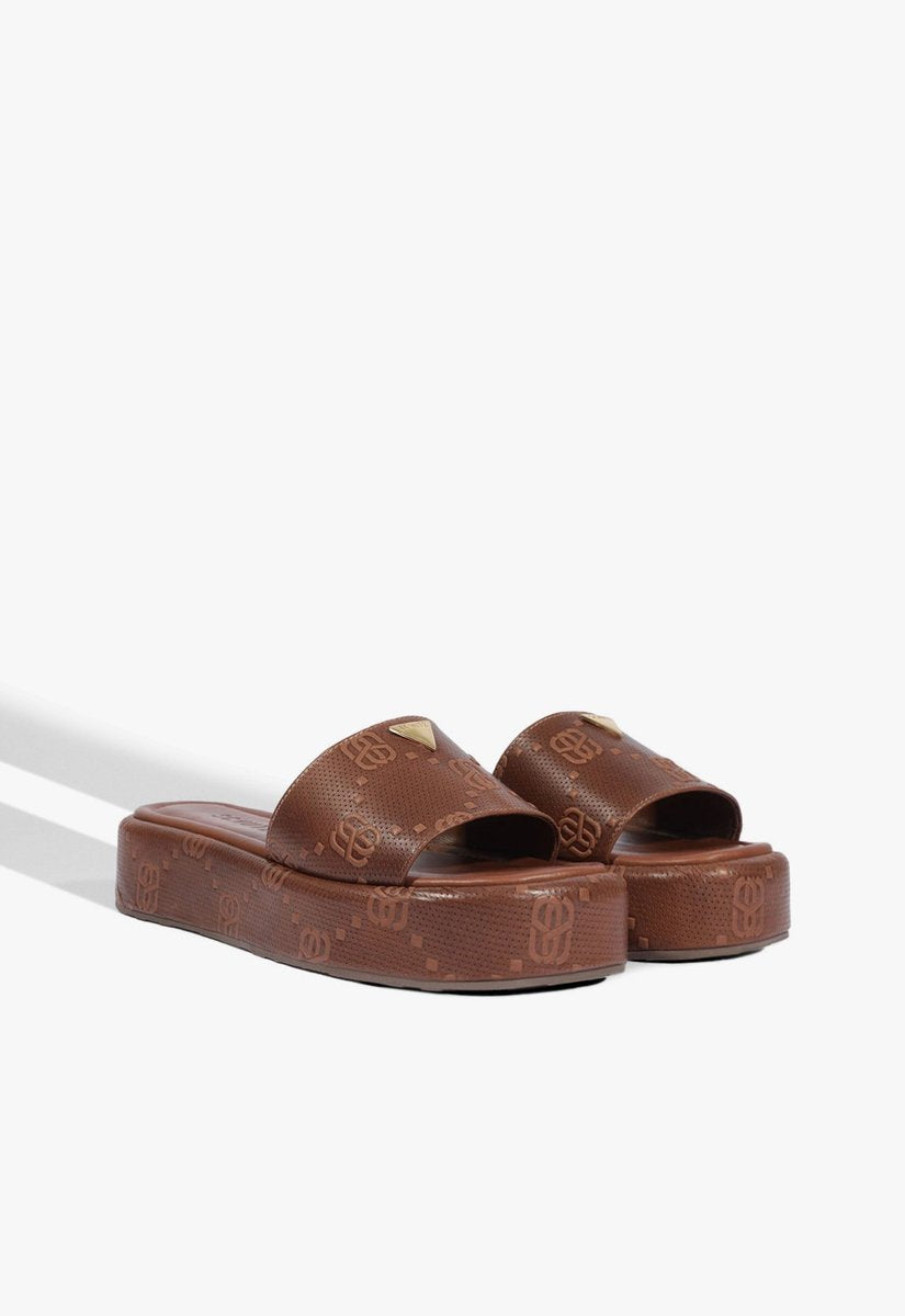 PAPETE VIENA PLATAFORMA SS COURO MARROM S 21869 0027 0035 SCHUTZ Imagem secundária do produto