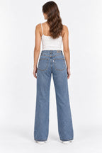 CALCA JEANS BAGGY OCHER 2630249260 LERRUX