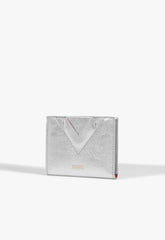 PORTA CARTÕES ELLIE COURO PRATA S 46058 0111 0057 SCHUTZ