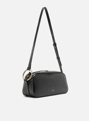 BOLSA BAGUETE TIRACOLO PRETA PEQUENA A 50011 0936 0004 AREZZO