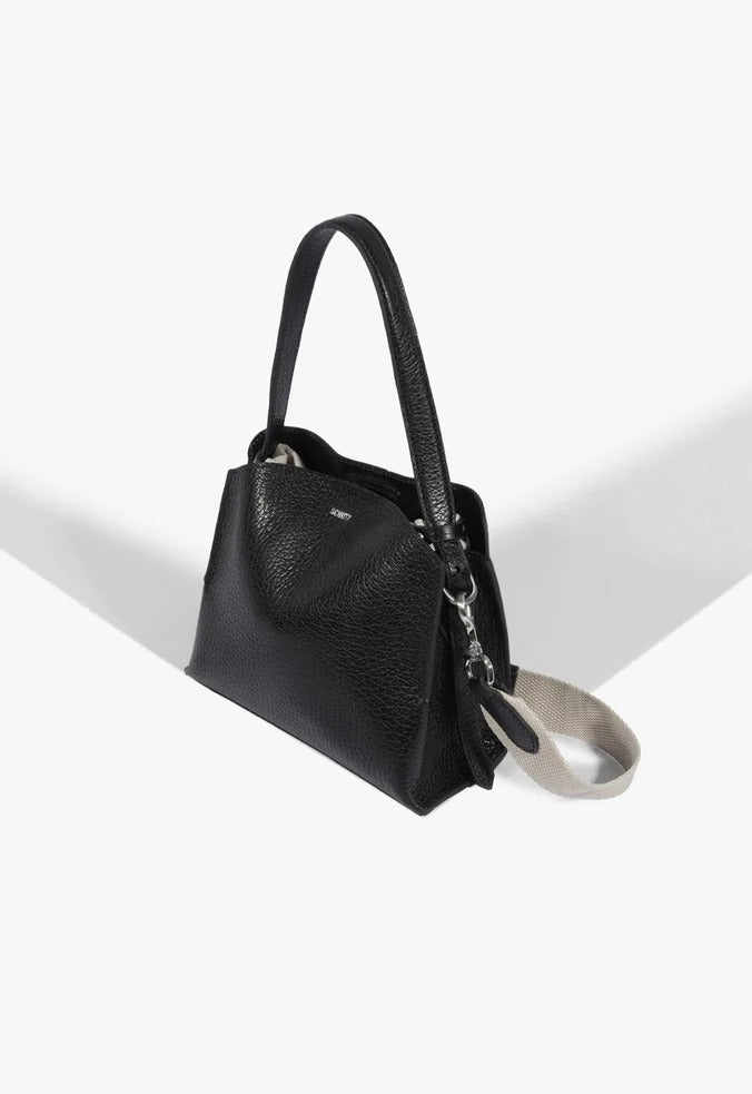 BOLSA TOTE PEQUENA COURO PRETA S 50018 3096 0004 SCHUTZ Imagem secundária do produto