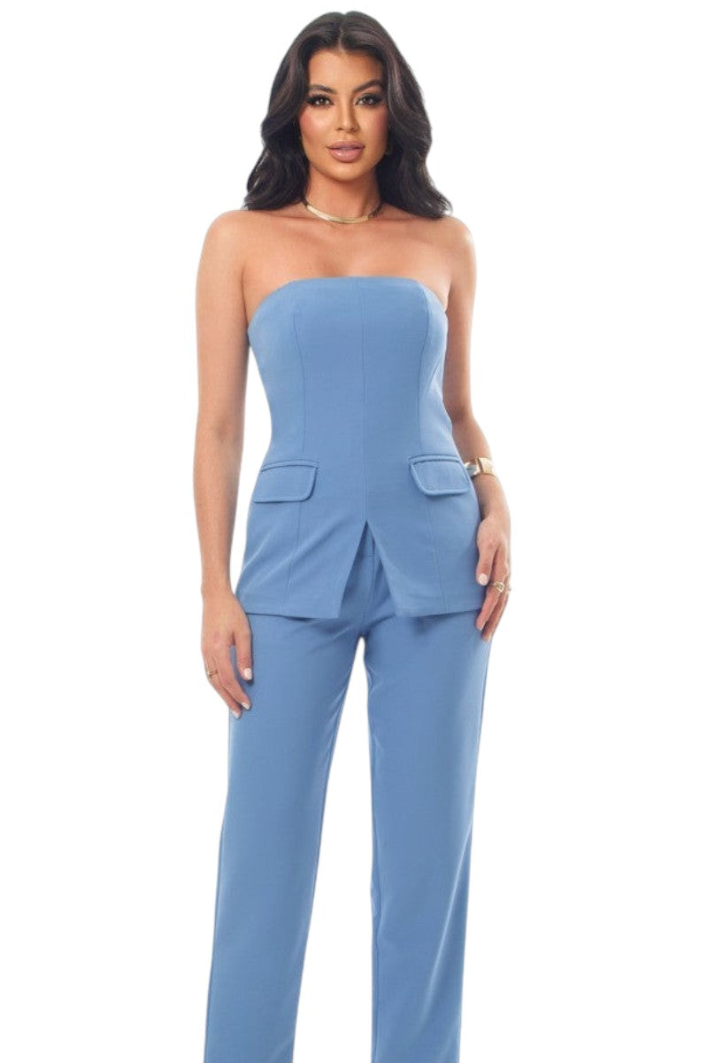 Blusa alfaiataria chique 383122 Skenn feminina, detalhe próximo dos adornos